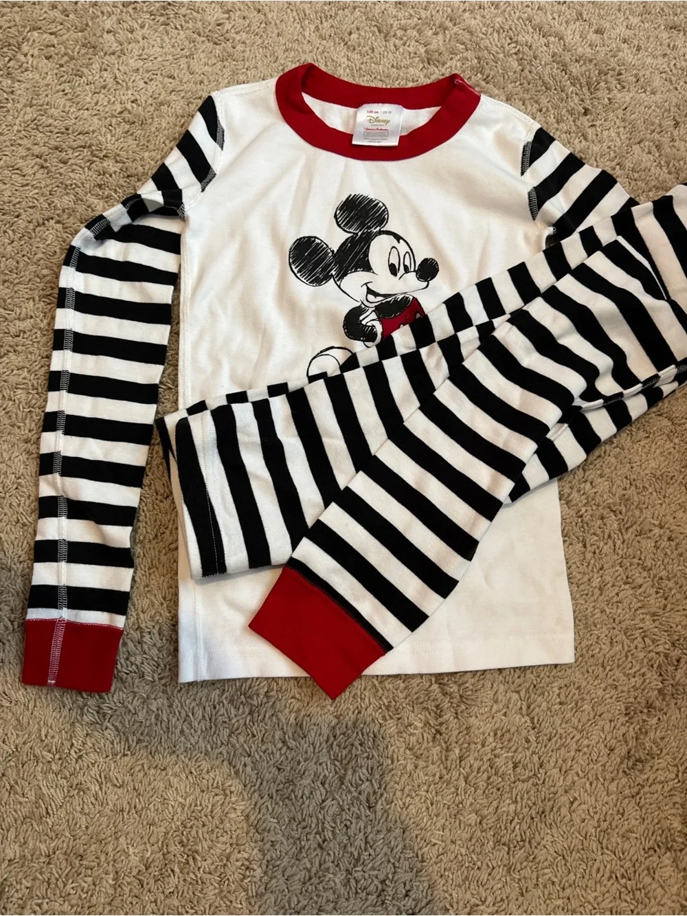 Hanna Andersson Disney Mickey Mouse HannaJams™ Pajama Set